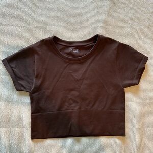 Aerie Brown Women's Crop Top